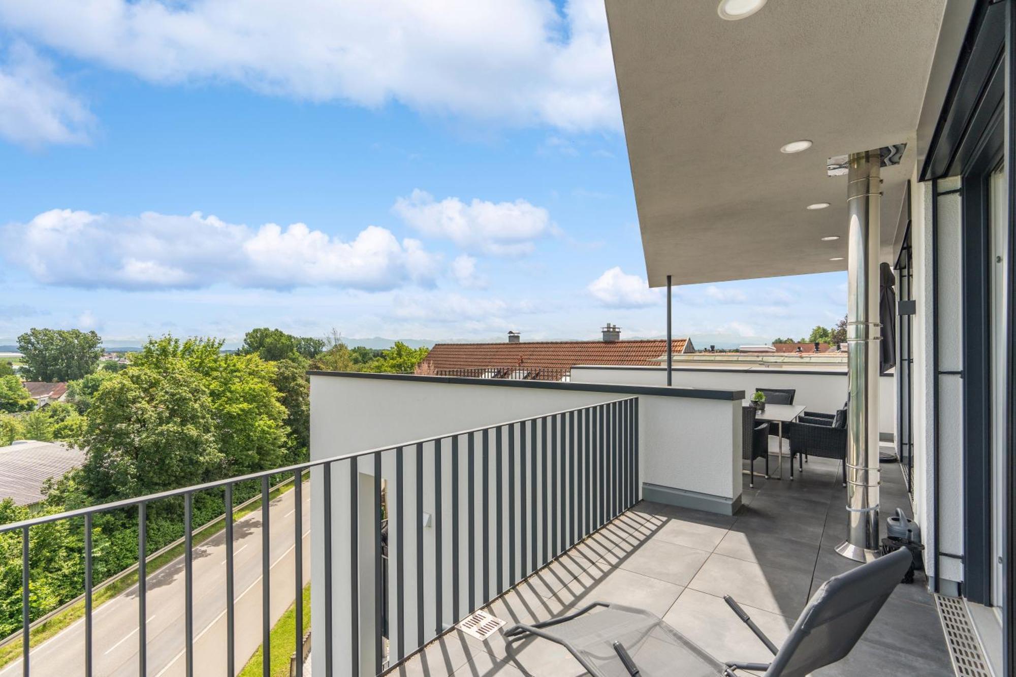 Apartamento Anytime - Penthouse Mit Terrasse Und Bergsicht FDH Exterior foto